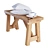 Scandi Stool: Stylish 3D Model 3D model small image 1