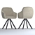 Signal Milton 2: Stylish Armchair 3D model small image 1