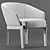 Elevate Your Comfort with the Molteni & C CHELSEA Easy Chair 3D model small image 3