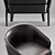 Molteni & C CHELSEA Fabric Armchair - Elegant and Comfortable 3D model small image 1