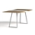 Trevor & K241: Elegant Table and Chair 3D model small image 3