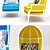 Elegant JC Chair: Perfect Blend of Style and Comfort 3D model small image 2