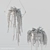 Donleytail: Hanging Burrostail Succulent 3D model small image 2