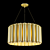 Luxury Gold Chandelier by Brabbu 3D model small image 2