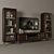 TV Unit and Display Case for DV Home Collection 3D model small image 2