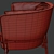 Cozy Cradle Armchair 3D model small image 3