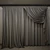 Floor-Length Tie-Up Curtains 3D model small image 2