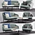 Minotti Leslie: Modern & Stylish Seating Set 3D model small image 1