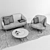 Minotti Leslie: Modern & Stylish Seating Set 3D model small image 3