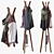 Minimalist Coat Rack Stand 3D model small image 1