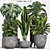 Botanical Bliss 3-Piece Set 3D model small image 1