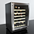 Marvel 61WCM: Undercounter 45-Bottle Wine Cooler 3D model small image 1