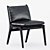 Ren Dining Armchair: Stellar Works, Space Copenhagen Design 3D model small image 2