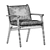 Ren Dining Armchair: Stellar Works, Space Copenhagen Design 3D model small image 7