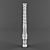 Title: Elegant Baluster 3D model small image 1