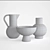 Strom Ceramics: Danish Design Elegance 3D model small image 3
