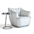 Fenton Armchair: Stylish and Elegant 3D model small image 2