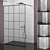Modo Black Factory: Industrial Elegance Showers 3D model small image 1