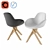 Elegant Darling Chair 3D model small image 1