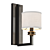 Elegant Newport Sconce 3D model small image 1