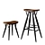 Artek Pirkka Stools: Iconic Finnish Design 3D model small image 1