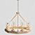 Stunning Jasper Park Chandelier 3D model small image 1