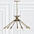 Elegant Doncaster Chandelier by Kichler 3D model small image 1