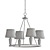 Luxury Illumination: Warden Chandelier 3D model small image 2