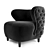 Annabelle Heritage Armchair: 3D Model with Textures 3D model small image 1