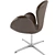 Swan Chair: Elegant Modern Style 3D model small image 2