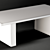 Modern Alexa Rectangular Dining Table - Realistic 3D Model 3D model small image 3