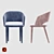 Andorra Easy Chair: Stylish and Durable Comfort 3D model small image 2