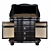 Elegant Louis Jewelry Chest 3D model small image 1