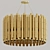 Elegant Saki Suspension Light 3D model small image 1