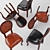 Modern Dining Chair 2013 3D model small image 3
