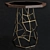 Modern Gaudi Side Table 3D model small image 1