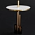 Elegant Dubai Side Table 3D model small image 1