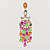 Shimmering Pakistan Earrings 3D model small image 1