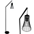 Modern Floor Lamp: Gael-LEROY MERLIN 3D model small image 1