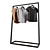 Sleek Garment Organizer 3D model small image 1