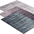 Luxurious Velvet Carpets with Line Design 3D model small image 2