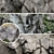 Realistic Rock Cliff Set 3D model small image 3