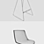 Mesh Office Chair: Black/White 3D model small image 3