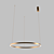 Golden Glow TOR Suspension Lamp 3D model small image 1