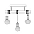 EGLO TOWNSHEND 32915: Sleek Industrial-inspired Pendant Light 3D model small image 3