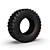 Durable Terrain Tire 3D model small image 1