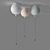 Brokis Memory: Elegant Ceiling Light 3D model small image 1