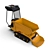 Compact Bulldozer 3D model small image 3