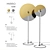 Wever & Ducre Mirro Floor Lamp: Sleek and Elegant Lighting 3D model small image 2