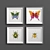 8-Piece Botanical Picture Frame Set 3D model small image 1